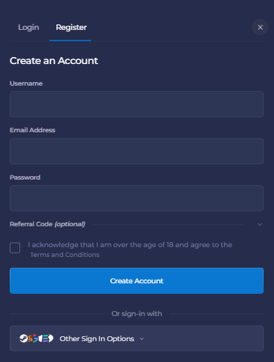 Come registrarsi su Rainbet dall'Italia