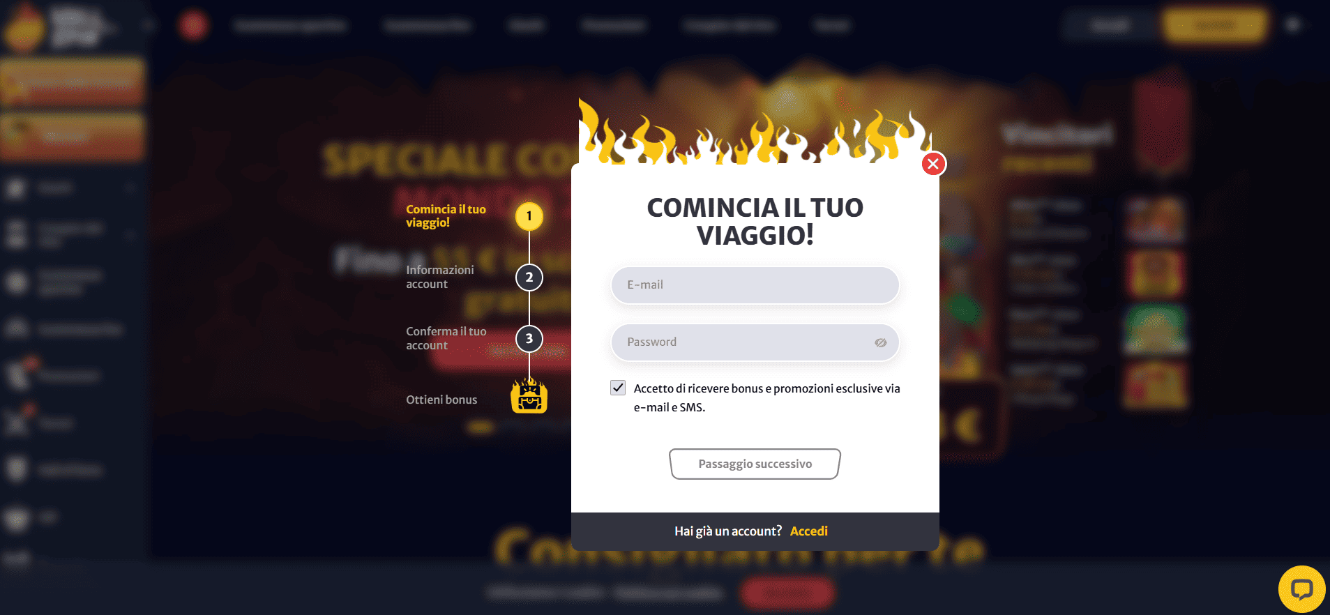 Come Registrarsi su HellSpin Italia