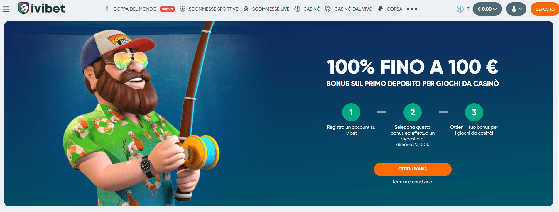 Come Richiedere un Bonus su Ivibet Italia